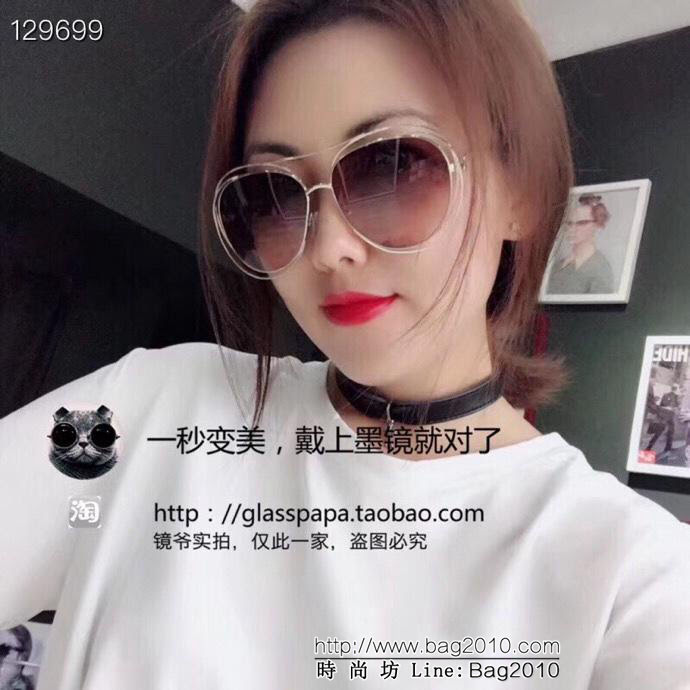 CHLOE克洛伊 CE134S 時髦復古大框設計 時尚太陽鏡 男女神必備單品   lly1573